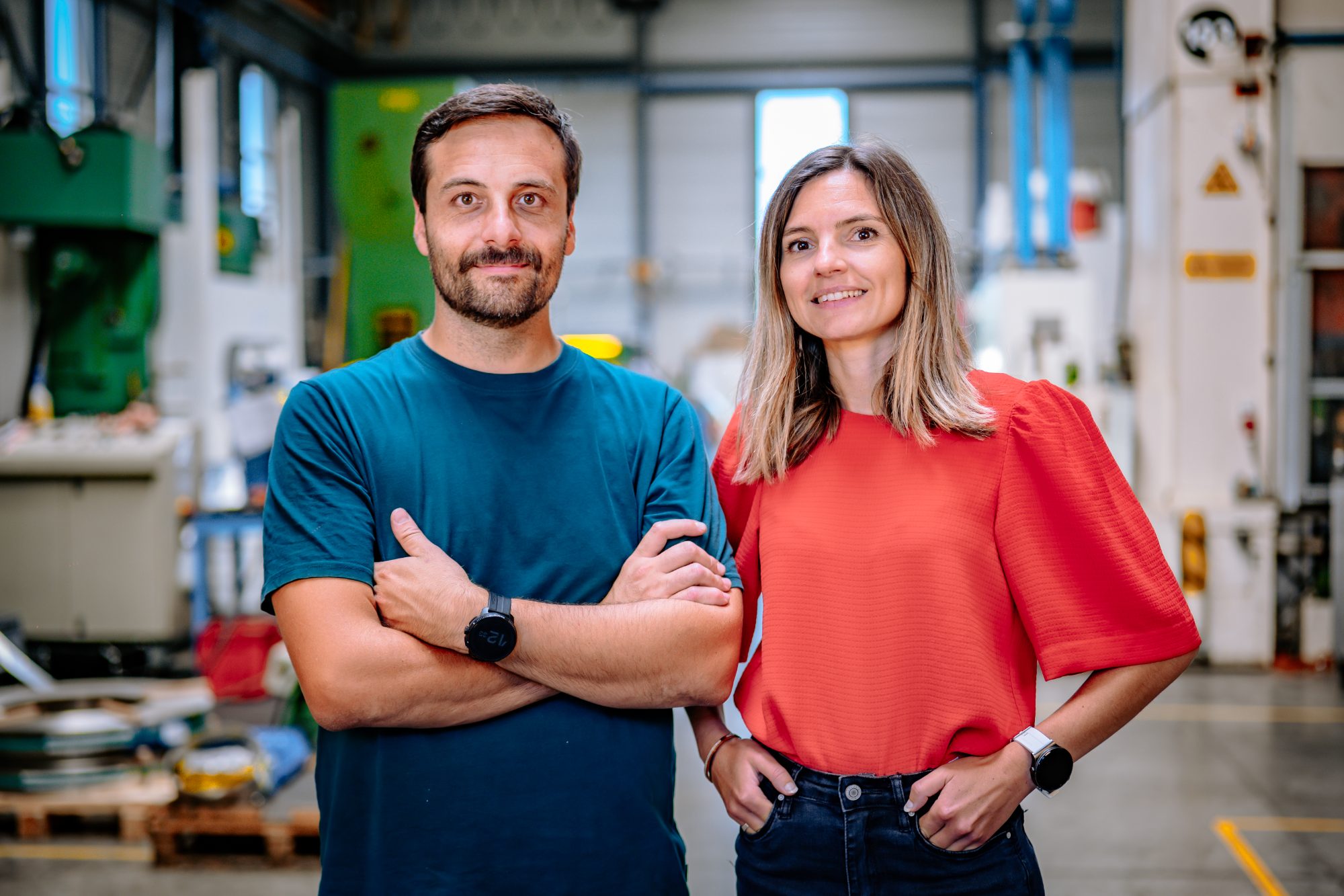 Emprotec’s managers in the workshop